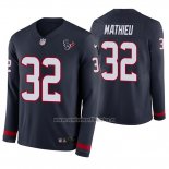 Camiseta NFL Therma Manga Larga Houston Texans Tyrann Mathieu Azul