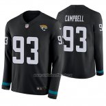 Camiseta NFL Therma Manga Larga Jacksonville Jaguars Calais Campbell Negro