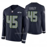 Camiseta NFL Therma Manga Larga Seattle Seahawks Kenny Easley Azul