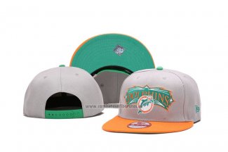 Gorra Miami Dolphins Snapbacks Gris