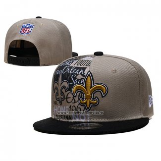 Gorra New Orleans Saints Oro Negro Gris