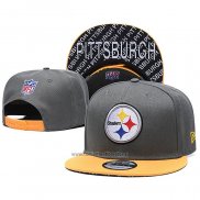 Gorra Pittsburgh Steelers 9FIFTY Snapback Gris Amarillo