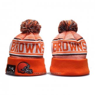 Gorro Beanie Cleveland Browns Naranja