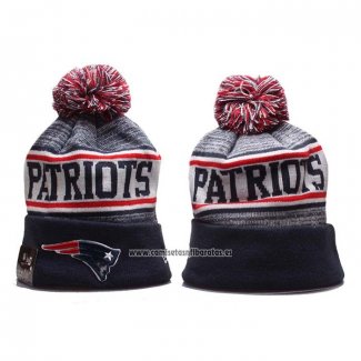 Gorro Beanie New England Patriots Gris