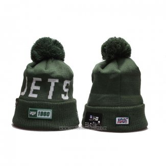 Gorro Beanie New York Jets 100th Verde