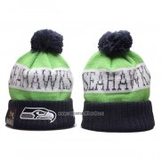 Gorro Beanie Seattle Seahawks Gris Verde3