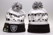 Gorro Las Vegas Raiders Blanco Negro Gris