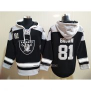 Sudaderas con Capucha Las Vegas Raiders Brown Negro