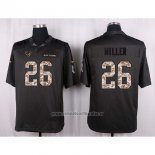 Camiseta NFL Anthracite Houston Texans Miller 2016 Salute To Service