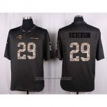 Camiseta NFL Anthracite Los Angeles Rams Dickerson 2016 Salute To Service