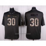 Camiseta NFL Anthracite Los Angeles Rams Gurley 2016 Salute To Service