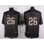 Camiseta NFL Anthracite Pittsburgh Steelers Bell 2016 Salute To Service
