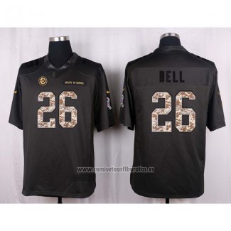 Camiseta NFL Anthracite Pittsburgh Steelers Bell 2016 Salute To Service