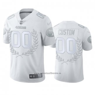 Camiseta NFL Custom San Francisco 49ers White NFL Mvp Jersey