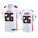 Camiseta NFL Game Atlanta Falcons Isaiah Oliver 2020 Blanco