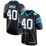 Camiseta NFL Game Carolina Panthers Alex Armah Negro