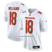 Camiseta NFL Game Chicago Bears Caleb Williams Tundra Blanco