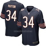 Camiseta NFL Game Chicago Bears Payton Blanco Negro