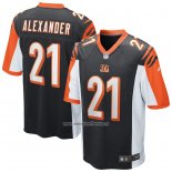 Camiseta NFL Game Cincinnati Bengals Mackensie Alexander Negro