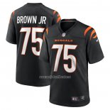 Camiseta NFL Game Cincinnati Bengals Orlando Brown Jr. Negro