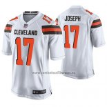 Camiseta NFL Game Cleveland Browns Greg Joseph Wihte