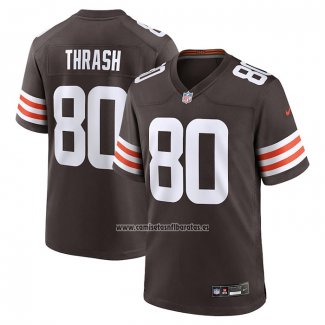 Camiseta NFL Game Cleveland Browns Jamari Thrash Marron