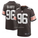 Camiseta NFL Game Cleveland Browns Jordan Elliott 96 Marron