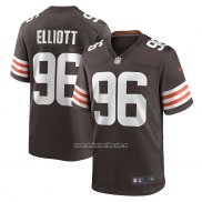 Camiseta NFL Game Cleveland Browns Jordan Elliott 96 Marron