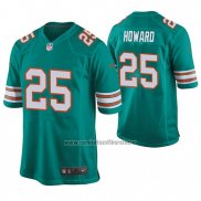 Camiseta NFL Game Dolphins Xavien Howard Throwback Verde