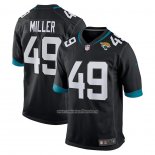 Camiseta NFL Game Jacksonville Jaguars Bruce Miller Negro