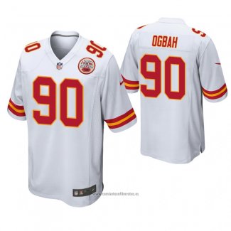 Camiseta NFL Game Kansas City Chiefs Emmanuel Ogbah Blanco