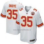 Camiseta NFL Game Kansas City Chiefs Okoye Blanco