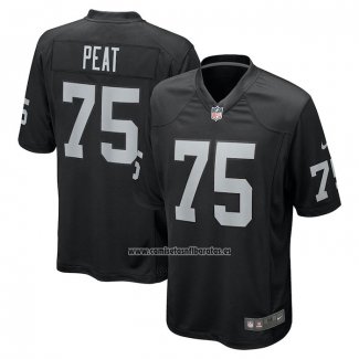 Camiseta NFL Game Las Vegas Raiders Andrus Peat Negro