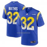 Camiseta NFL Game Los Angeles Rams Ochaun Mathis Primera Azul