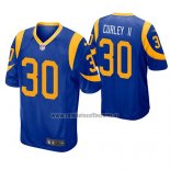 Camiseta NFL Game Los Angeles Rams Todd Gurley Azul Amarillo