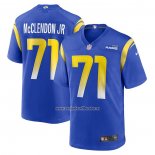 Camiseta NFL Game Los Angeles Rams Warren McClendon Jr. Azul