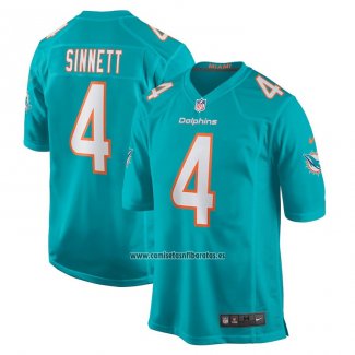 Camiseta NFL Game Miami Dolphins Reid Sinnett Verde