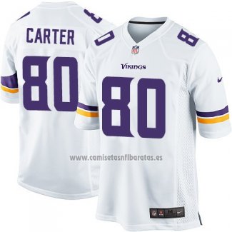 Camiseta NFL Game Minnesota Vikings Carter Blanco