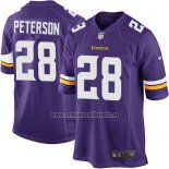 Camiseta NFL Game Minnesota Vikings Peterson Violeta