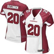 Camiseta NFL Game Mujer Arizona Cardinals Bucannon Blanco Rojo