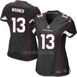 Camiseta NFL Game Mujer Arizona Cardinals Warner Negro