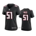 Camiseta NFL Game Mujer Atlanta Falcons Alex Mack Throwback 2020 Negro
