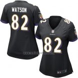 Camiseta NFL Game Mujer Baltimore Ravens Watson Negro