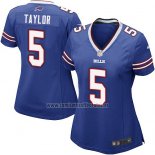 Camiseta NFL Game Mujer Buffalo Bills Taylor Azul