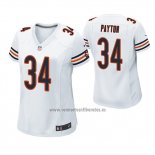 Camiseta NFL Game Mujer Chicago Bears Walter Payton Blanco