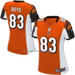 Camiseta NFL Game Mujer Cincinnati Bengals Boyd Naranja