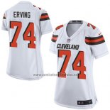 Camiseta NFL Game Mujer Cleveland Browns Erving Blanco