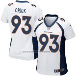 Camiseta NFL Game Mujer Denver Broncos Crick Blanco