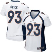 Camiseta NFL Game Mujer Denver Broncos Crick Blanco