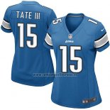 Camiseta NFL Game Mujer Detroit Lions Tate Azul